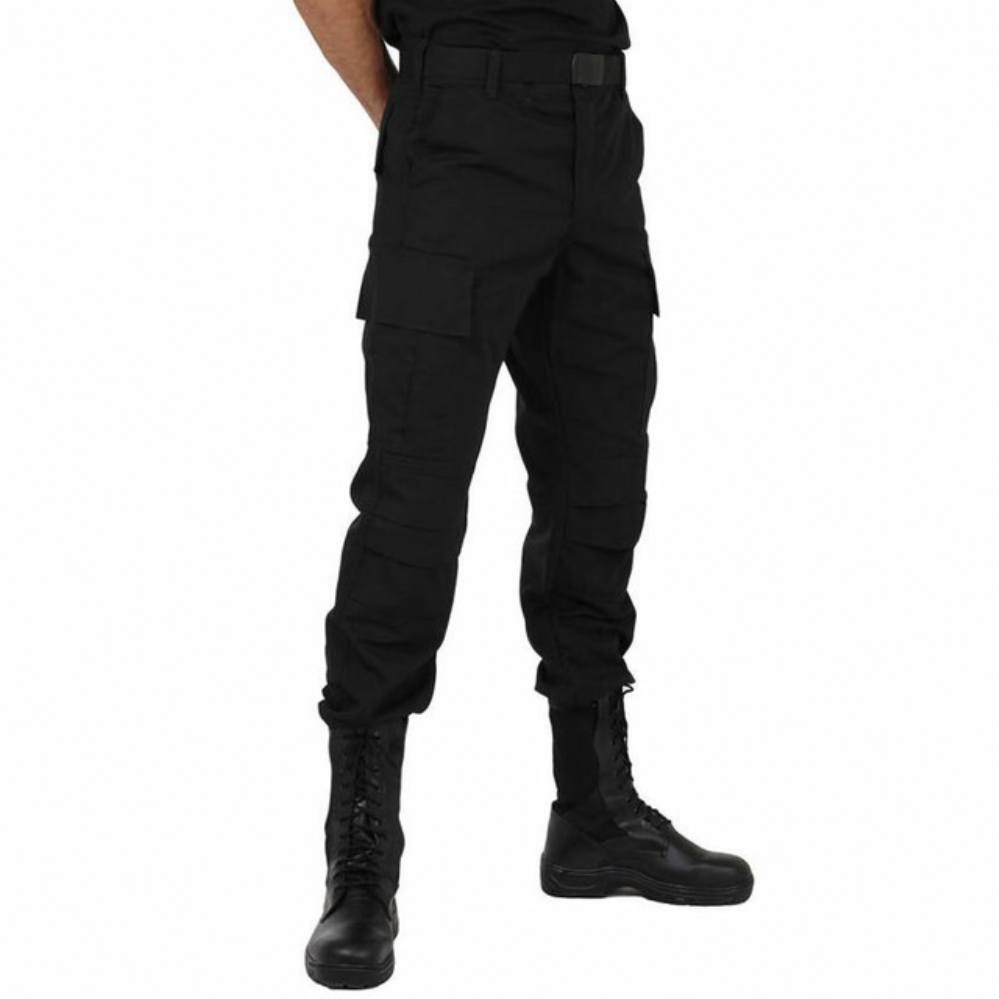 Cala Ttica Cargo Masculina - Rip Stop Preta - Atack