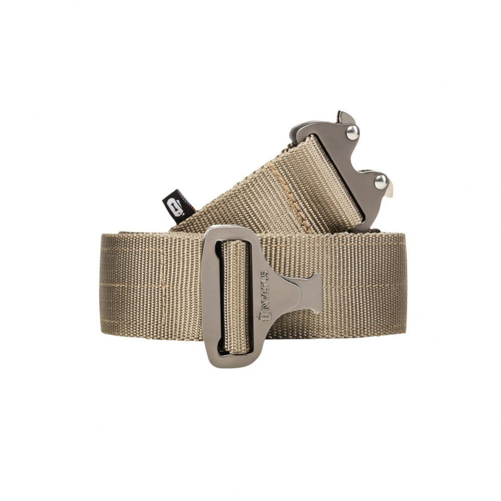 Cinto Invictus - Fivela Metal Fasten - Estilo Aviador - Verde / Coyote