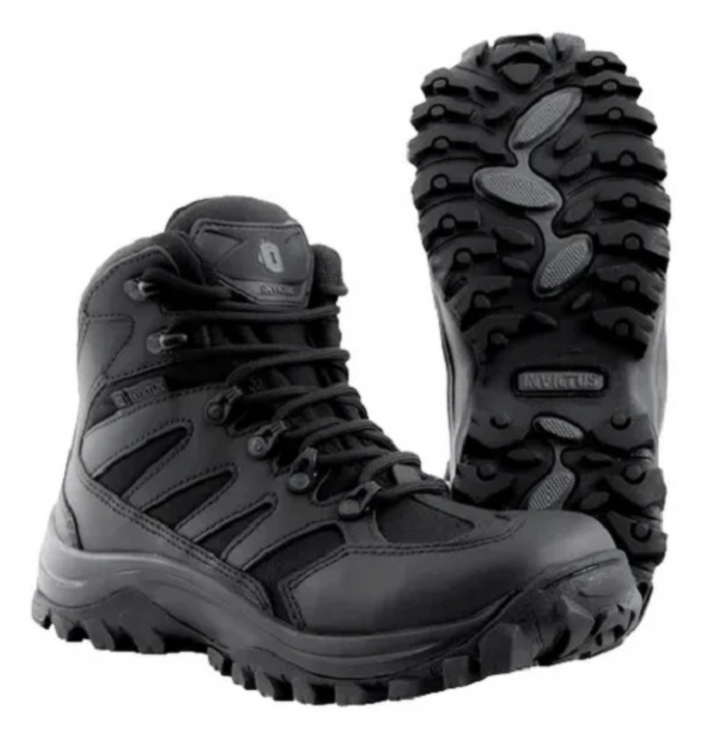 Bota Cano Baixo Invictus - Tractor Hiking - Preta