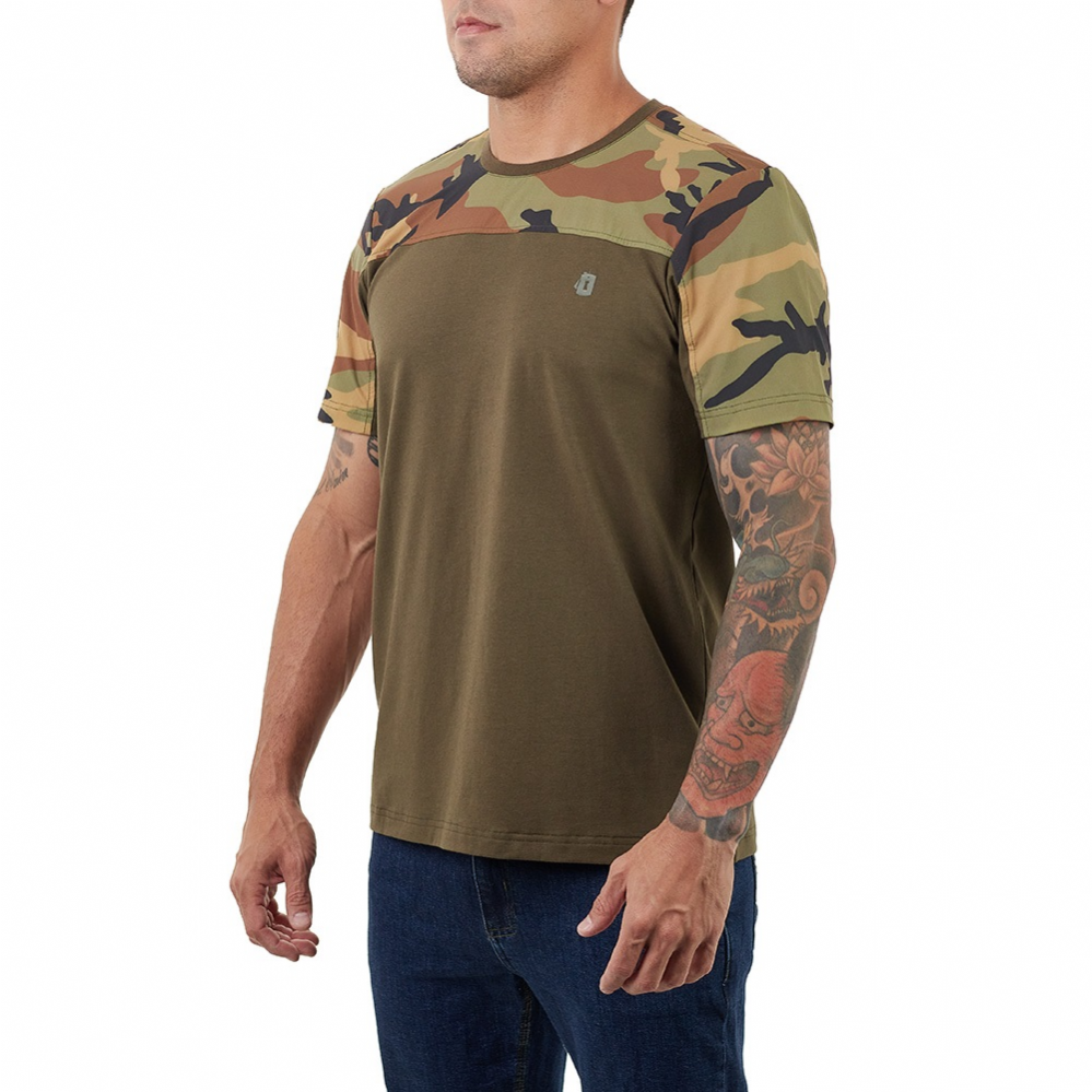 Camiseta Invictus - Infantry 2.0 - Woodland