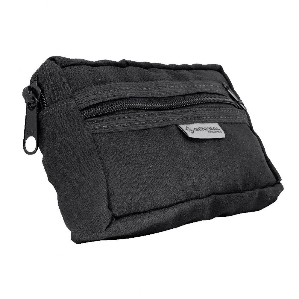 Mini Pochete Cintura - Rip Stop - General Coldres - Preto - 17x12cm