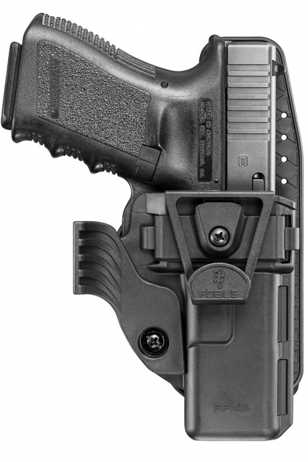 Coldre Multifuno - Velado Ostensivo - Polmero Fobus - Glock G19 G23 G25 G32