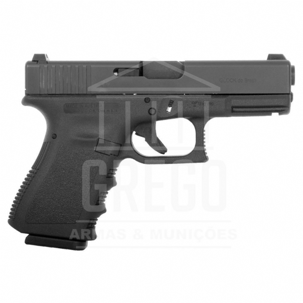 Pistola Glock G25 Calibre .380 Cano 4 Oxidado