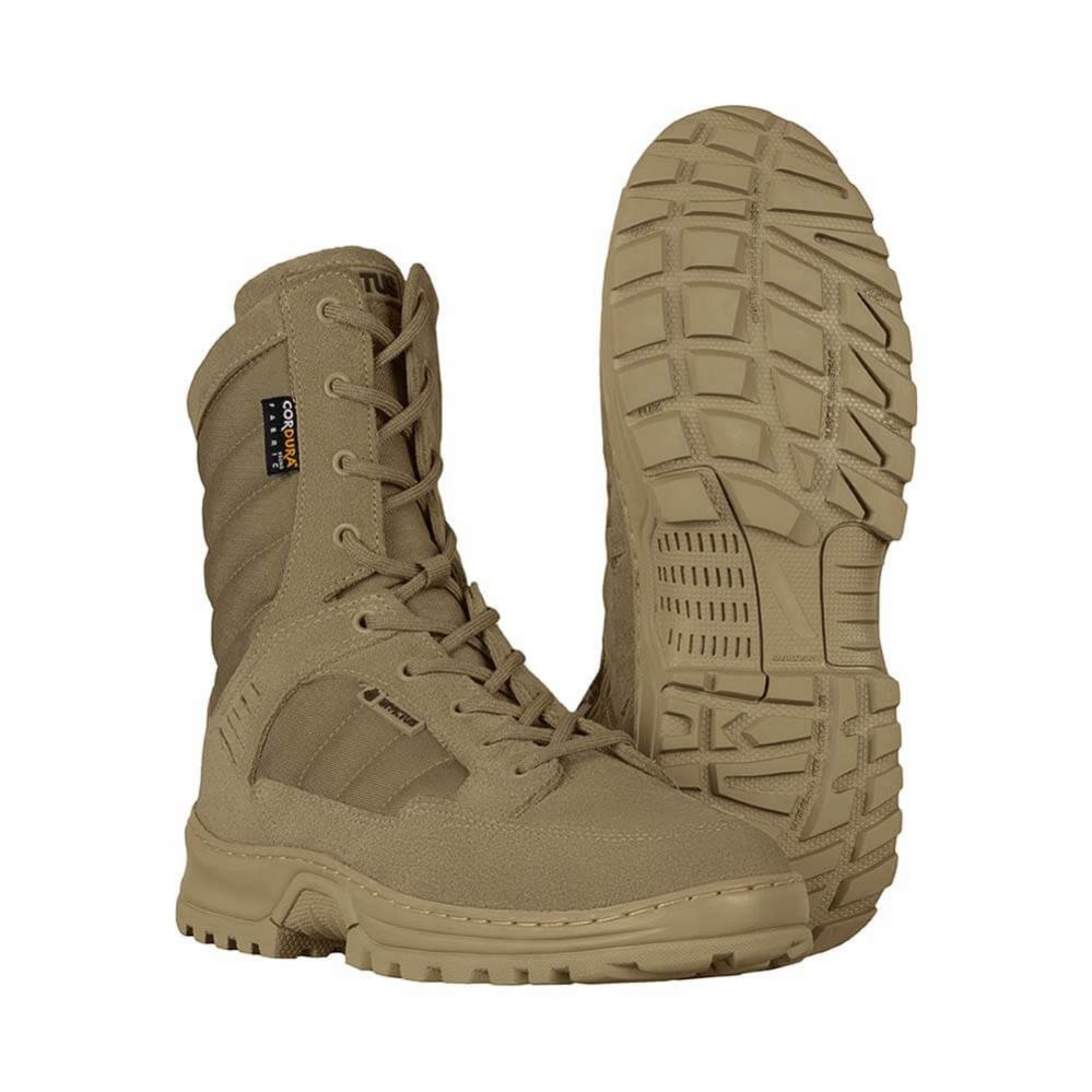 Bota Ttica Invictus - Interceptor Com Ziper - Coyote