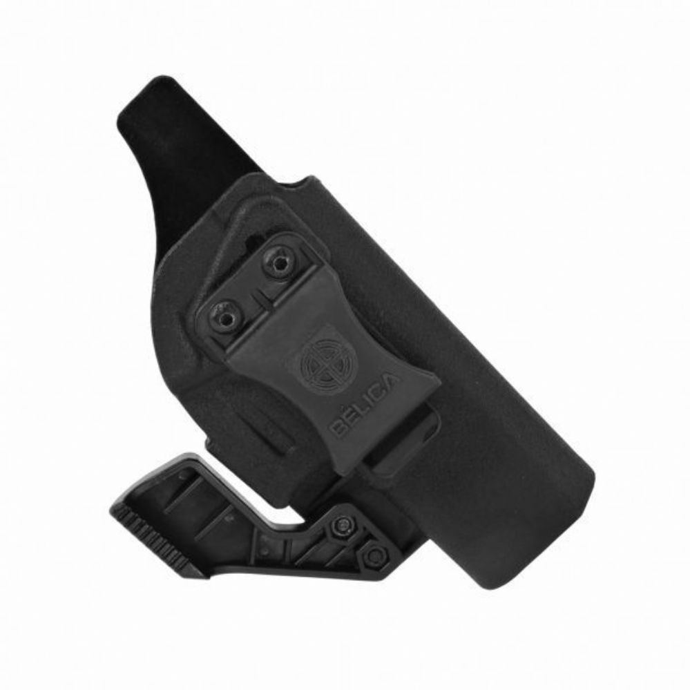 Coldre Polmero Blica Velado Forrado - Glock G17 G19 Preto - Destro