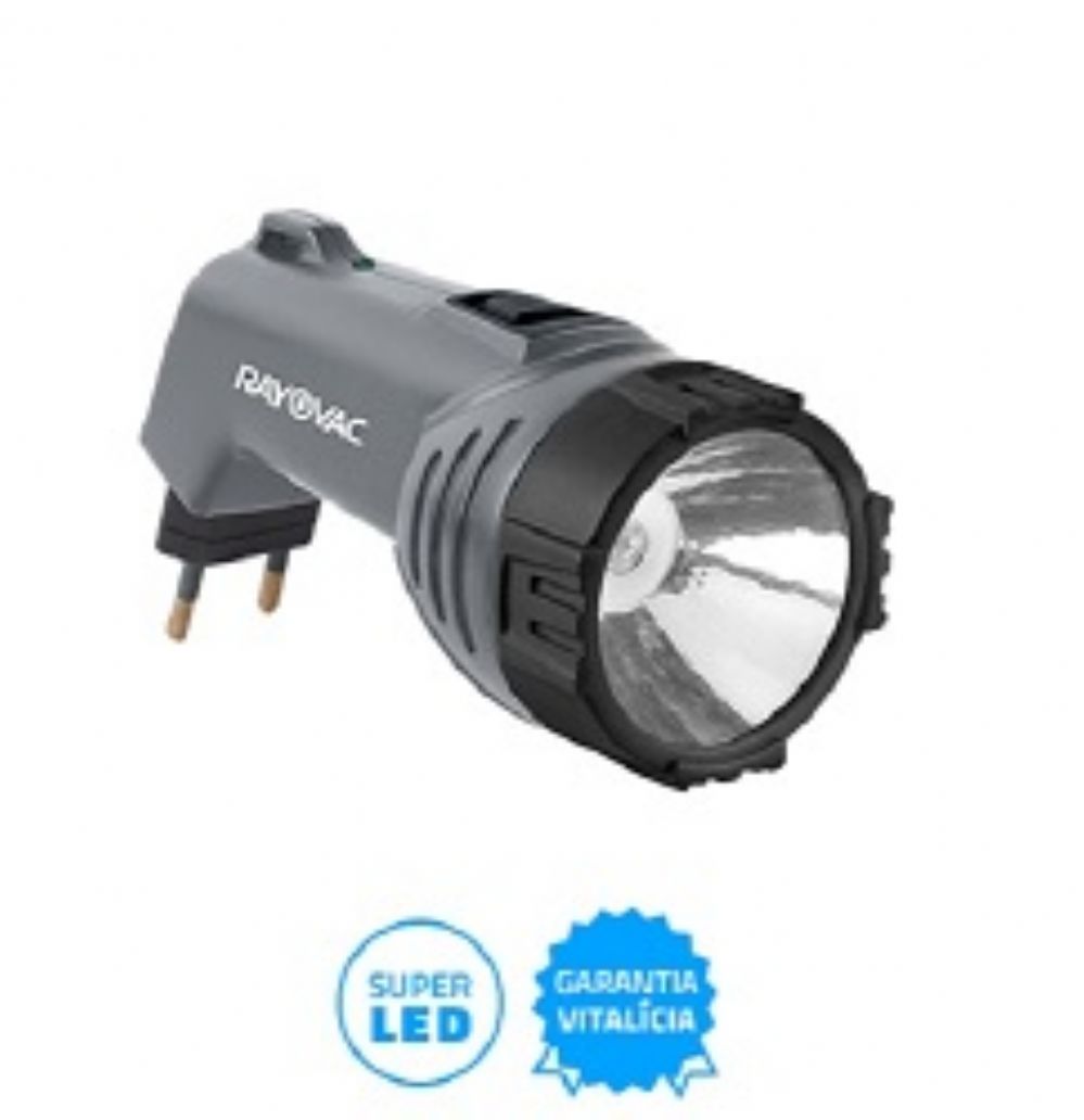 Lanterna Recarregvel Rayovac - Super Led Mini - 35 Lumens