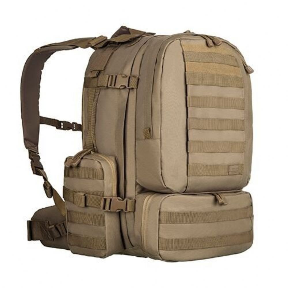 Mochila Militar Invictus Defender - 55 Litros - Coyote