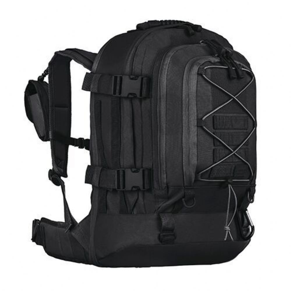 Mochila Ttica Militar Invictus - Duster - Preta - 50 Litros