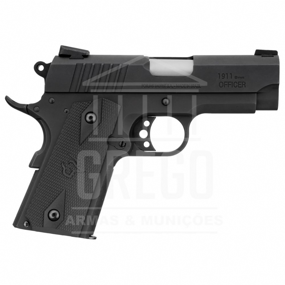 Pistola Taurus 1911 Officer - Tenox 9mm