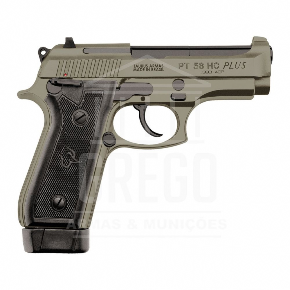 Pistola Taurus 58 HC Plus - Cerakote Sand .380 ACP