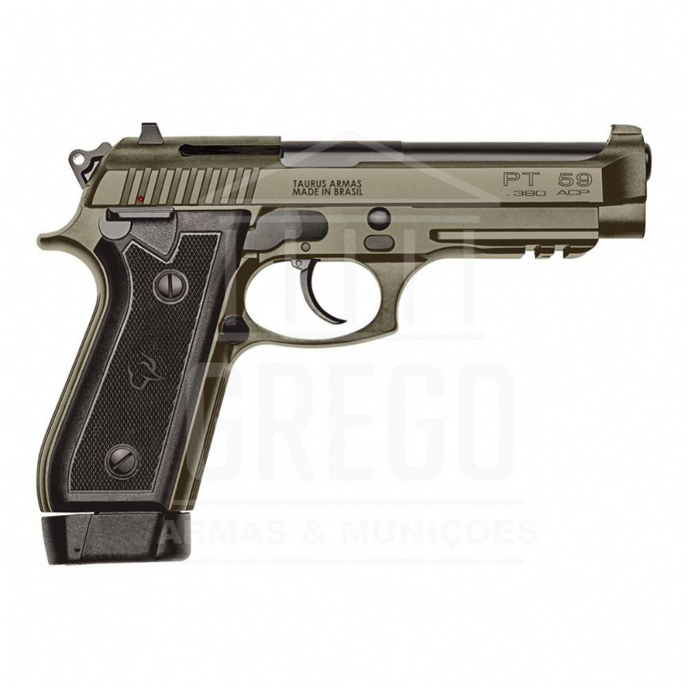 Pistola Taurus 59 - Sand .380 ACP