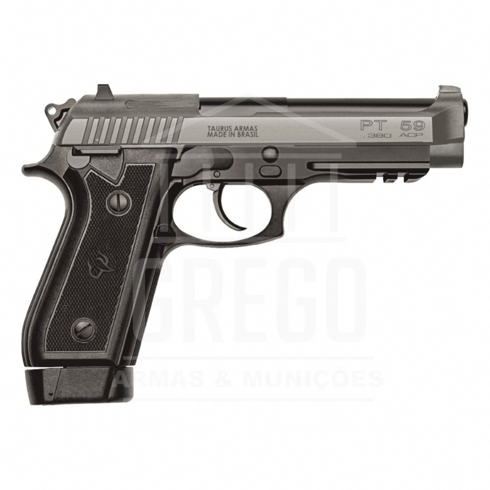Pistola Taurus 59 - Tungstnio .380 ACP