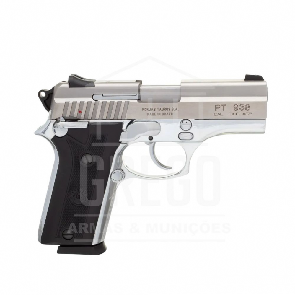 Pistola Taurus 938 - Inox Fosco .380 ACP