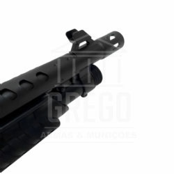 Espingarda CBC Pump Military 3.0 Coronha Retr�til Calibre 12 Cano 16 Com acess�rios