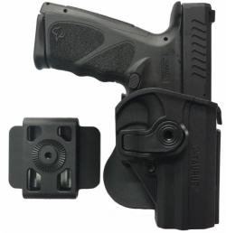 Coldre Pol�mero Ostensivo 2 Abas - Original Pistola Taurus - Linha TH / 800
