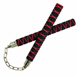 Nunchaku Treino - Forrado Espuma - Elo Corrente