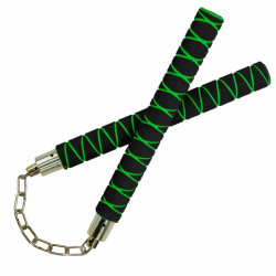 Nunchaku Treino - Forrado Espuma - Elo Corrente