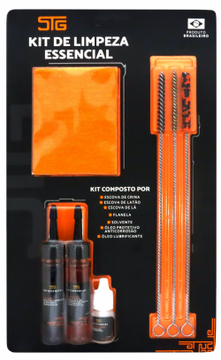 Kit Limpeza Armas Curtas - Shot Gun - Essencial 7 Pe�as