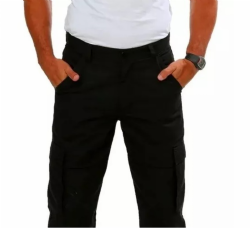 Cal�a F2505 Cargo T�tica Rip Stop Fox Boy - Preta