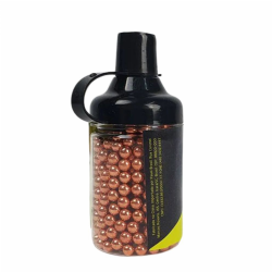 500 Esferas A�o Cobreado Airgun 4,5mm - Aurok