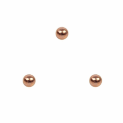 500 Esferas A�o Cobreado Airgun 4,5mm - Aurok