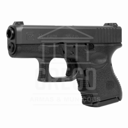 Pistola Glock G28 Calibre .380 Cano 3,43 Oxidado