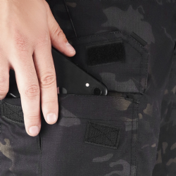 Cal�a Cargo Rip Stop Invictus - Platoon - Muticam Warskin Black