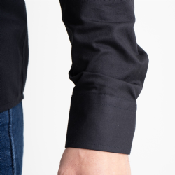 Camisa Sarja Manga Longa Invictus - Ability - Preta