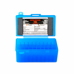 Estojo Case Para Armazenar 50 Cartuchos .556NATO / .223REM