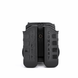 Porta Carregador Duplo - Pol�mero Hyper - Calibres Taurus 9mm / .40 / 38-TPC / 380 - Passador Cinto