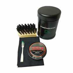 Kit Estojo de Limpeza E Conserva��o Botas E Coturnos - Preto