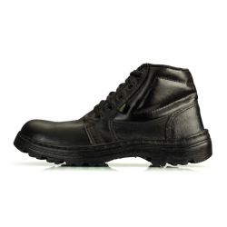 Bota Militar Cano Baixo Tractor - Borzeguim - Couro Vaqueta Preto