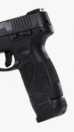 Alongador Empunhadura Pol�mero Taurus G2c G3c 9mm = Aumenta + 3 - Preto