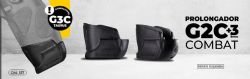 Alongador Empunhadura Pol�mero Taurus G2c G3c 9mm = Aumenta + 3 - Preto