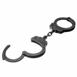 Algema Militar Invictus - Elo Corrente Carbono Trava - Preta