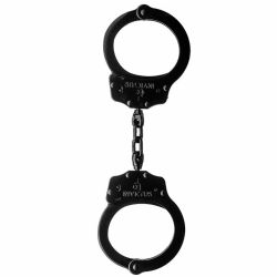 Algema Militar Invictus - Elo Corrente Carbono Trava - Preta