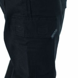 Bermuda T�tica Invictus - Cargo Motion Ripstop Elastano - Preta