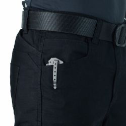 Bermuda T�tica Invictus - Cargo Motion Ripstop Elastano - Preta