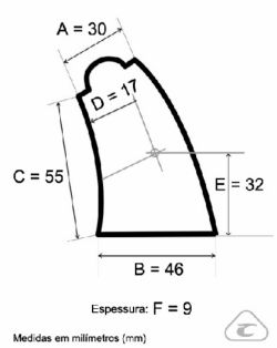 Cabo Anat�mico Combat - Taurus 6 Tiros - Universal Novo Design