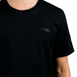 Camiseta T�tica Manga Curta Essential - Preta - Walther