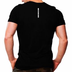Camiseta Manga Curta Preta - Glock Perfection - Estampa Branca
