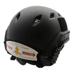 Capacete T�tico Prote��o Air Soft Ntk - Emerson - Preto