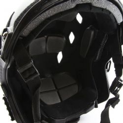 Capacete T�tico Prote��o Air Soft Ntk - Emerson - Preto