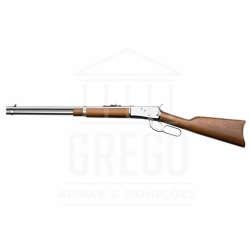 Carabina PUMA Lever Action Rossi - Inox Alto Brilho - Cano 20  .38 SPL