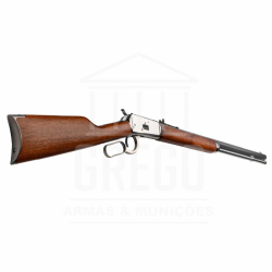Carabina Rossi Puma Lever Action - Inox Alto Brilho - Cano Octagonal 24 .38 SPL