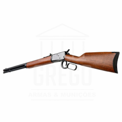 Carabina Rossi Puma Lever Action - Oxidada - Cano Octagonal 24 .38 SPL