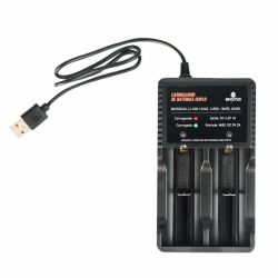 Carregador Bateria Duplo Invictus - Enterprise