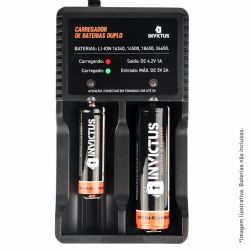 Carregador Bateria Duplo Invictus - Enterprise