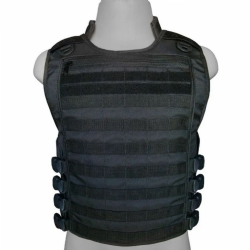 Capa Colete T�tico Modular - Close Preto - Ver Medidas