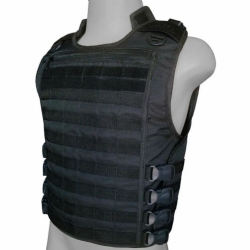 Capa Colete T�tico Modular - Close Preto - Ver Medidas